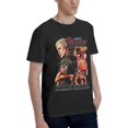thumbnail image 2 of Cody and Rhodes Men Womens Casual Fashion Cotton Crewneck Short Sleeve T-Shirt Black, 2 of 7