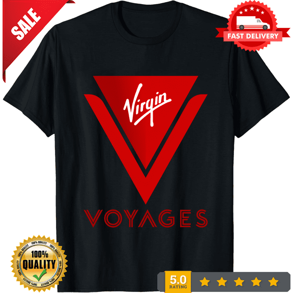 Virgin Voyages Logo Men Funny T-Shirt Size S-5XL, LIMITED EDITION-TH69776