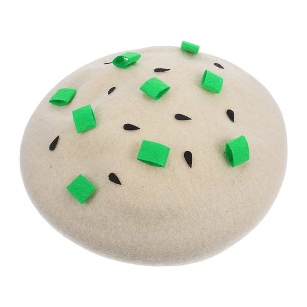 KAKOWELY Boina francesa de lana unisex, gorra clásica de pintor, accesorio de invierno para fiestas, gorra de pintor de lana, gorro de invierno para hombres y mujeres.