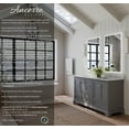 thumbnail image 4 of Ancerre Designs Audrey 60" Wood Bathroom Vanity Set in Sapphire Gray, 4 of 14