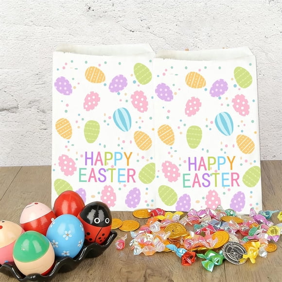 Yusimy 10 - Piece Easter Paper Gift Bag Candy Bag Festival Storage Bag