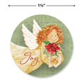 thumbnail image 2 of CURRENT Joy Angel Seals (902735)-Set of 72 Envelope Stickers, 1.5 inches Diameter, for Cards, Presents, and Crafts, 2 of 4