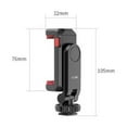 thumbnail image 2 of Universal Smartphone Mount Adapter Phone Tripod Mount ST 06S with 2 Cold Shoe 360° Rotates Adjustable Clip Clamp Holder Compatible with, 2 of 7
