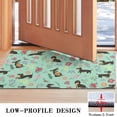 thumbnail image 3 of Dachshunds and Pioneer Flower Door Rugs,Washable Non Slip Door Mats Indoor,Decorative Door Mats,Entry Mat Indoor for Entrance,Bedroom,Kitchen,Bathroom,17"x30", 3 of 6