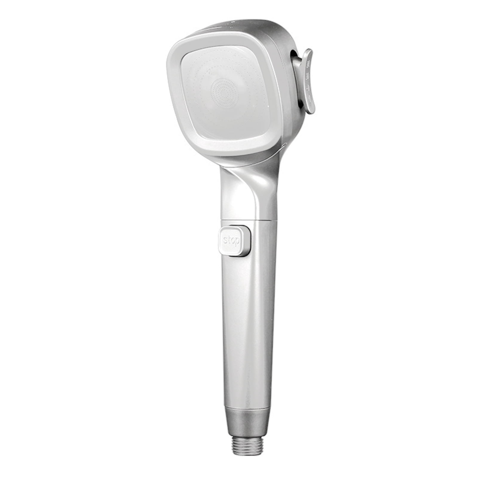 Booster Shower Nozzle Filter On/Off Pause Button High Pressure ...