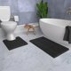 thumbnail image 5 of Alfombras de Baño Luxurux Sin Resbalón Súper Suave Chenille de Baña de Baño de Lujo Juego de Contono, Alfombra de Ducha de Lujo Suave +Tocador. LuxUrux tapetes para baño, 5 of 9