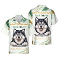 thumbnail image 3 of Alaskan Malamute Mother Book Lover Living That Dog Mom Life Happy Mother's Day Hawaiian Shirt Breathable Summer Unisex Merch Alaska Mal Dog Lovers Gifts - 03004, 3 of 6
