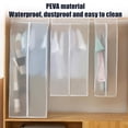 thumbnail image 2 of Wosthever Funda transparente para ropa, funda protectora antipolvo para colgar, doble cremallera, Protector de tela PEVA Cubiertas para muebles de jardín No. 4 Wosthever HA043749-04, 2 of 6