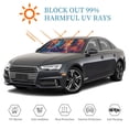 thumbnail image 4 of Kdxio Starry Sky White Cloud Puppy Print Windshield Sun Shade, Foldable Sun Blocker for Car,Truck,SUV Automotive Interior Sun Protection,Reflective Shade for Front Windshield(Medium), 4 of 6