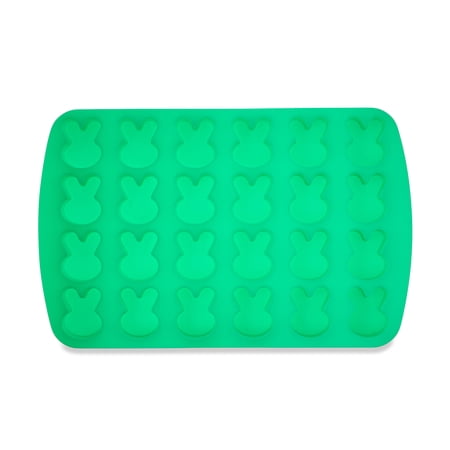 Easter Green Bunny Silicone Baking Pan, 8.5 in x 13 in, by Way To Celebrate