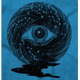 thumbnail image 2 of Eye Symbolic Celestial Spiritual Womens Slim Fit Graphic Tee Brisco Brands S, 2 of 5