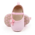 thumbnail image 5 of Otqutp Princess Footwear for Baby Girls Fashion Spring Summer Soft Sole Solid Color Bowknot Children Casual Shoes for 0 to 12 Months, 5 of 6
