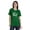 Green, variant on Inkmeso Crew Neck WoMen's I Got The Shot Funny Pro Vaccine Cotton T-Shirt