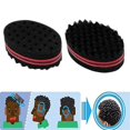 thumbnail image 2 of 2 Pack Macroporous Sponge Hair Magic Sponge Brush Curly African Hair Sponge Jp, 2 of 5