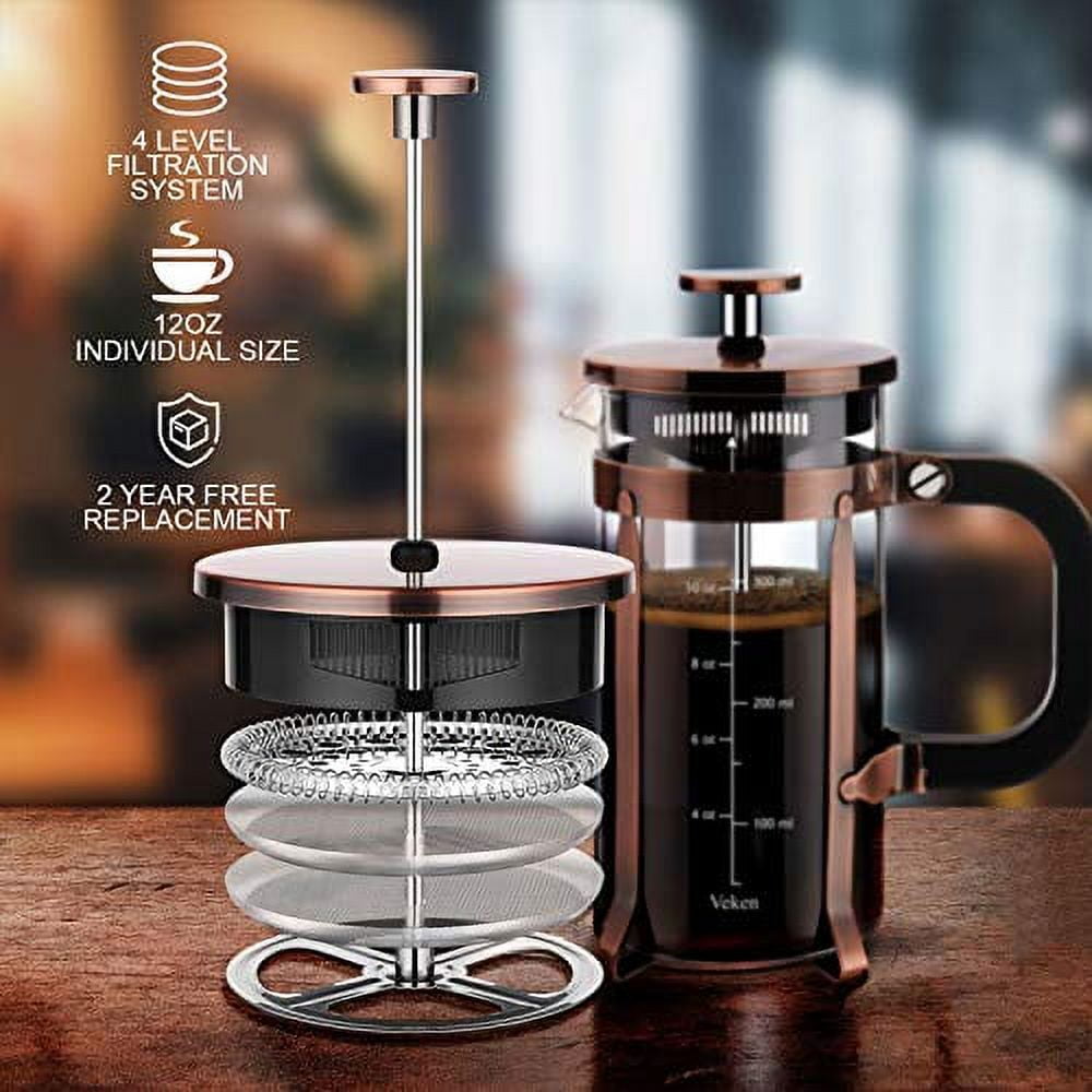 French Coffee Maker Small French Press Perfect for Morning Coffee Maximum  Flavor Coffee Brewer With Superior Filtration - AliExpress