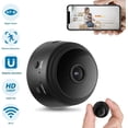 thumbnail image 3 of Mini cámara oculta WiFi inalámbrica, cámaras de seguridad portátiles HD 1080P mejoradas para el hogar con visión nocturna, detección de monitor, cámaras pequeñas para interior/exterior (tarjeta SD no JFHHH pequeña, 3 of 5