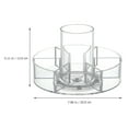 thumbnail image 2 of unbranded Dividida Transparente Para Almacenamiento De Cosméticos Y Cocina, 2 of 8