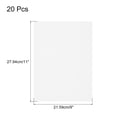 thumbnail image 2 of 20 Sheets White Cardstock 9" x 11" Card Stock Printer Paper for DIY Arts, 2 of 6