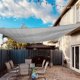 thumbnail image 1 of Toldo vela rectangular CHAO gris 2 x 2 m protección UV tela de sombra impermeable, 1 of 5