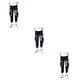 thumbnail image 4 of Minnieouse Pantalones Harem cómodos de poliéster para hombres - Pantalones casuales de moda y con múltiples bolsillos Moda D264black M Type1 NO1, 4 of 6
