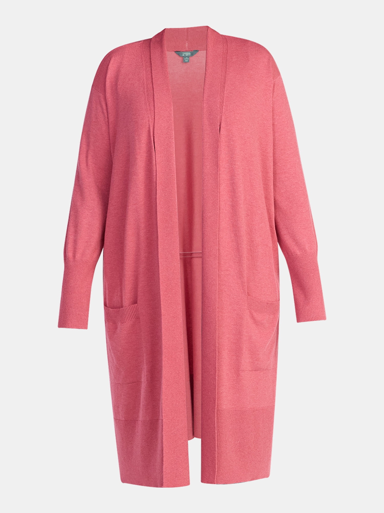 Terra & Sky Women's Plus Duster Cardigan, Sizes 0X-5X