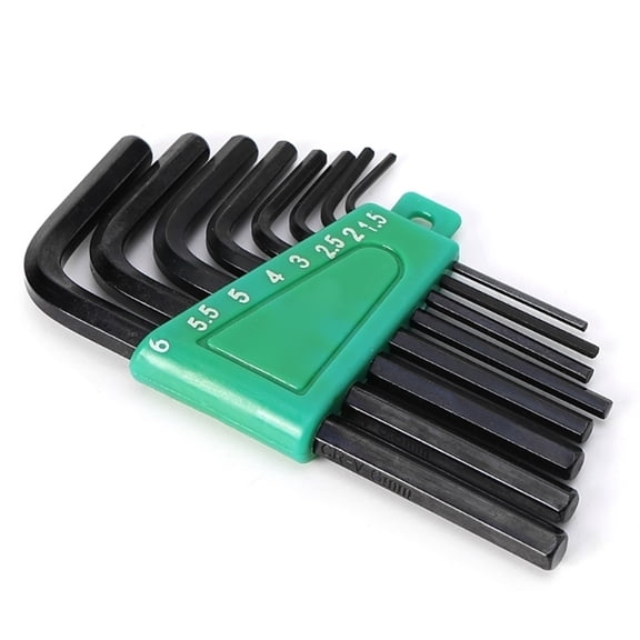 8pcs 1.5mm-6mm Hexagon Allen Key Wrench Tools Set Spanner Set Screwdriver Set Tool Kit