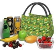 thumbnail image 3 of Easygdp traditional Irish colours Bolsa de Almuerzo Insulada Reutilizable, Bolsa de Mano y Bandolera para Oficina, Trabajo, Viajes, 3 of 6