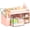 Pink, variant on SAYEEC Desk Organizer with Drawer & Handle, 6 Compartments Multi-Functional Pen Holder, 1 Pack, White