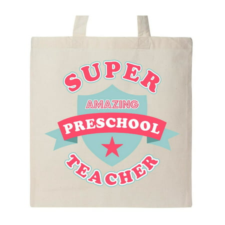 Super Preschool Teacher Tote Bag (Best Teacher Tote Bags)