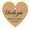 Kraft, variant on 100 PCS Personalized Wedding Favor Gift Tags Thank You Custom Made Heart Shape Hang Tags