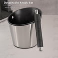 thumbnail image 3 of Espresso Knock Box CAFEMASY Mini barista de acero inoxidable, 3 of 8
