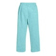 thumbnail image 6 of Dwelliawo Sweatpants for Men Open Bottom Straight Leg Gym Pant Athletic Lounge Lightweight Sweatpants with Pocket Winter Lounge Pants Cyan L, 6 of 7