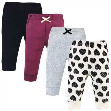 UPC: 0660168625622 | Touched by Nature Baby and Toddler Girl Organic Cotton Pants Heart 5 Toddler