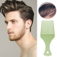 thumbnail image 4 of Hearth & Gear Wheat Straw Fork Comb Oil Hair Comb Hair Salon Styling Hair Fork Comb Big Back Hair Airplane Head Plug Comb Hair Salon Styling Comb Braid compatible with Machine Split End for 4c Hair, 4 of 4