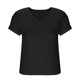 thumbnail image 5 of Blusas de Encaje de Manga Corta con Capucha de Cuello en V, 95% Poliéster 5% Spandex Camiseta de Manga Corta con Capucha, 5 of 6