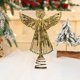 thumbnail image 4 of Estrella de hierro para copa de árbol de Navidad, luces iluminadas, decoración para copa de árbol de Navidad, suministros de decoración navideña, 4 of 6