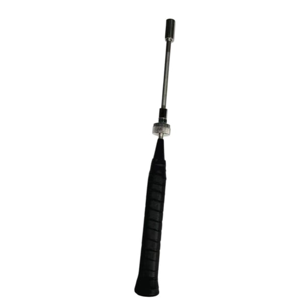 Entrenador de swing de raqueta de bádminton Entrenador de bádminton deportivo para un swing de potencia y velocidad Negro