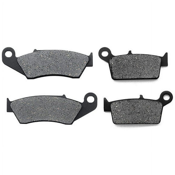 KMG Front + Rear Brake Pads Compatible with 2001-2002 Yamaha WR 426 - Non-Metallic Organic NAO Brake Pads Set