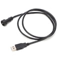 thumbnail image 5 of Waterproof USB Connector Snap Male Panel Mount Socket Industrial Supplies E10TPCBAM/U3AM(1M ), 5 of 5