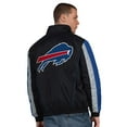 thumbnail image 2 of Men's Starter  Black Buffalo Bills Thursday Night Gridiron Half-Zip Jacket, 2 of 2