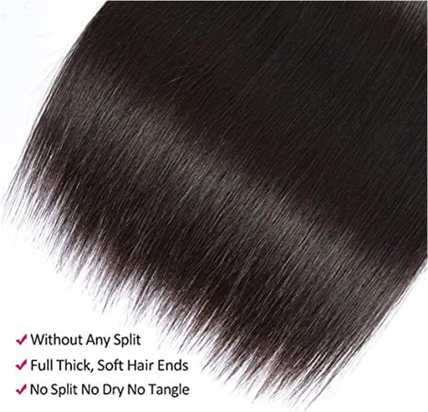 Aorsher Unprocessed Human Hair Bundles Blonde Straight Bundles Human Hair 12Inch 1 Bundle Double Weft Weave Bundles for Women