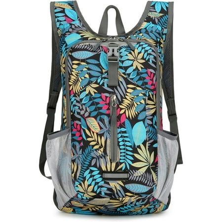 Foldable Lightweight Travel Backpack Packable Hiking Backpack for Women and Men Green Waterproof Small Backpack Mini Camping Back Pack for Beach Gym Outdoor Sport Running Travel Essentials