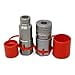 thumbnail image 3 of Flat Face Connect Under Pressure Hydraulic Quick Connect Coupler Set, 1/2″ NPT Thread, 3 of 4