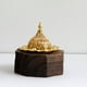 thumbnail image 4 of Incensario de madera decorativo de Oriente Medio, difusor de fragancias, soporte para quemador de cono Negro, 4 of 9