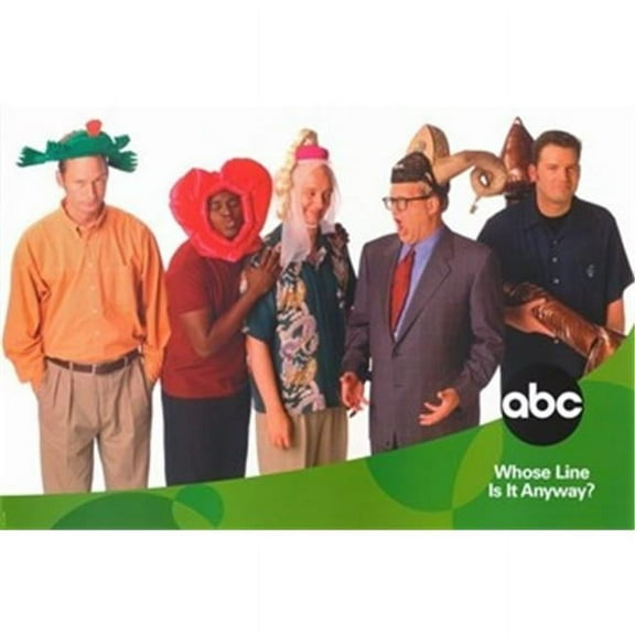 Posterazzi  Whose Line is It Anyway Movie Poster - 17 x 11 in.