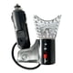 thumbnail image 1 of Quemador de incienso eléctrico para coche, difusor de aroma metálico único para coche. Plata, 1 of 8