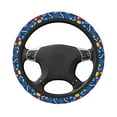 thumbnail image 3 of Haiem Animals Rescue Team Print Steering Wheel Cover 15 Inches for Women Men, Neoprene Anti-Slip Steering Wheel Grip Wrap Car Accessories Protective Case Cover for Vehicle Truck SUV, 3 of 8