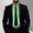 Green, variant on LED Light Up Tie for Men Glowing Party Accessory Novelty Fashion Statement Weddings Night Events Purple One Size