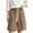 Coffee*Prime Day Deals, variant on Kinrui Womens Washed Vintage Athletic Shorts Elastic Waist Drawstring Long Sleeeve Sweat Shorts S-3XL