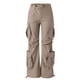 thumbnail image 4 of Gibobby Pantalones deportivos para mujer 2023 Pantalones cargo Mujer Ropa holgada de ajuste relajado Pantalones negros Cintura alta Cremallera Cintura delgada(Caqui,G), 4 of 5